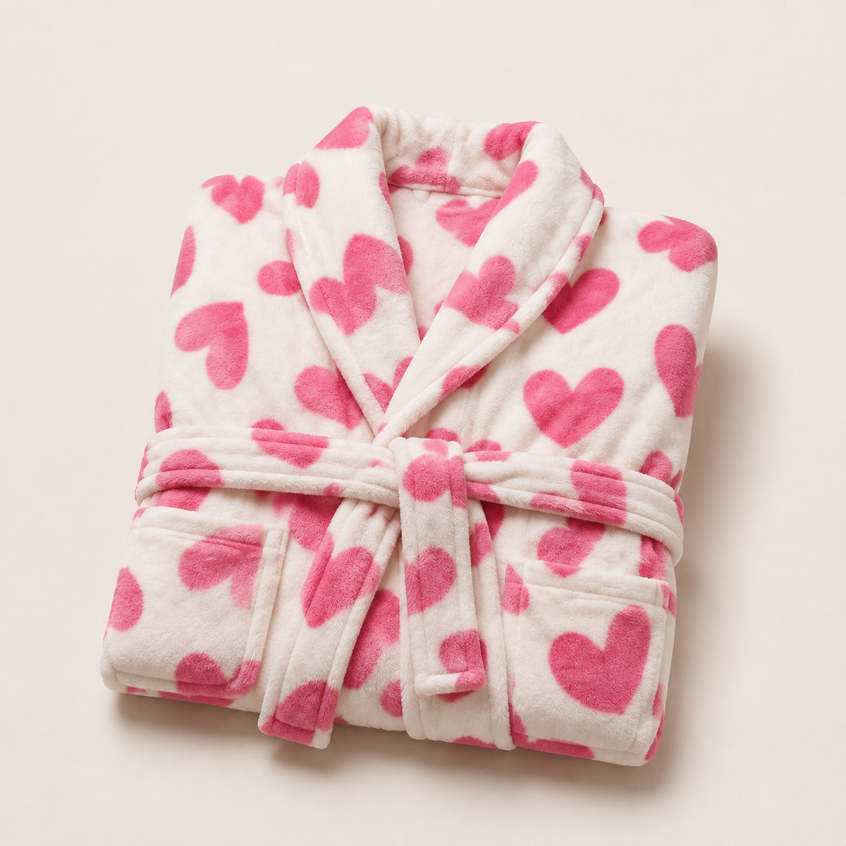 Tamsin | Women's Long Fleece Dressing Gown with Shawl Collar
