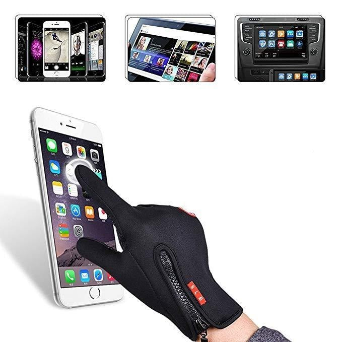 Nora | Waterproof & Windproof Touchscreen Winter Gloves for Women & Men – Zip Cuff