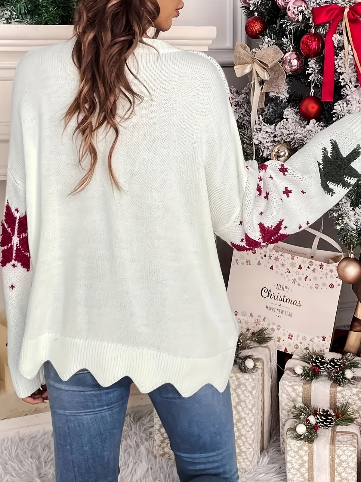 Carol | Women's Knitted Christmas Jumper