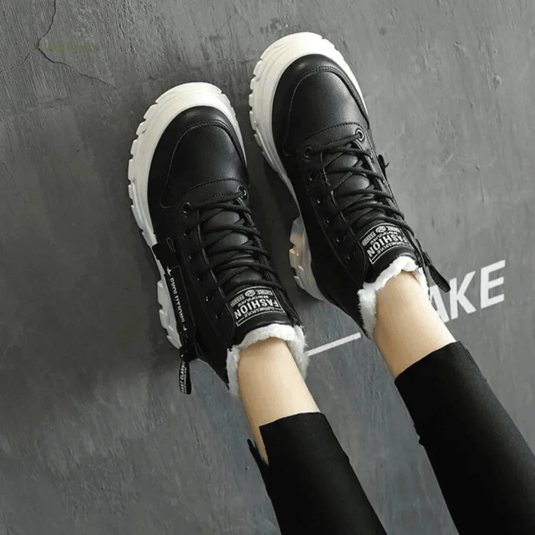 Brigid | Women's Chunky Plush-Lined Winter Boots