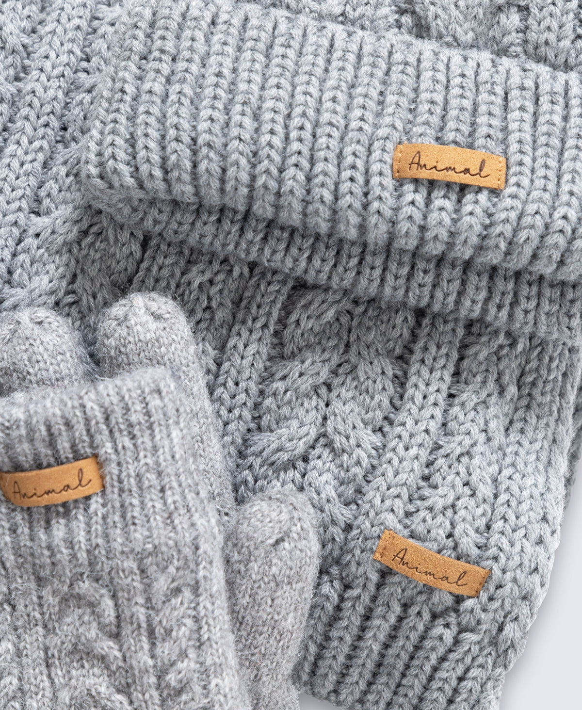 Becky | Women's Beanie, Scarf and Glove Set