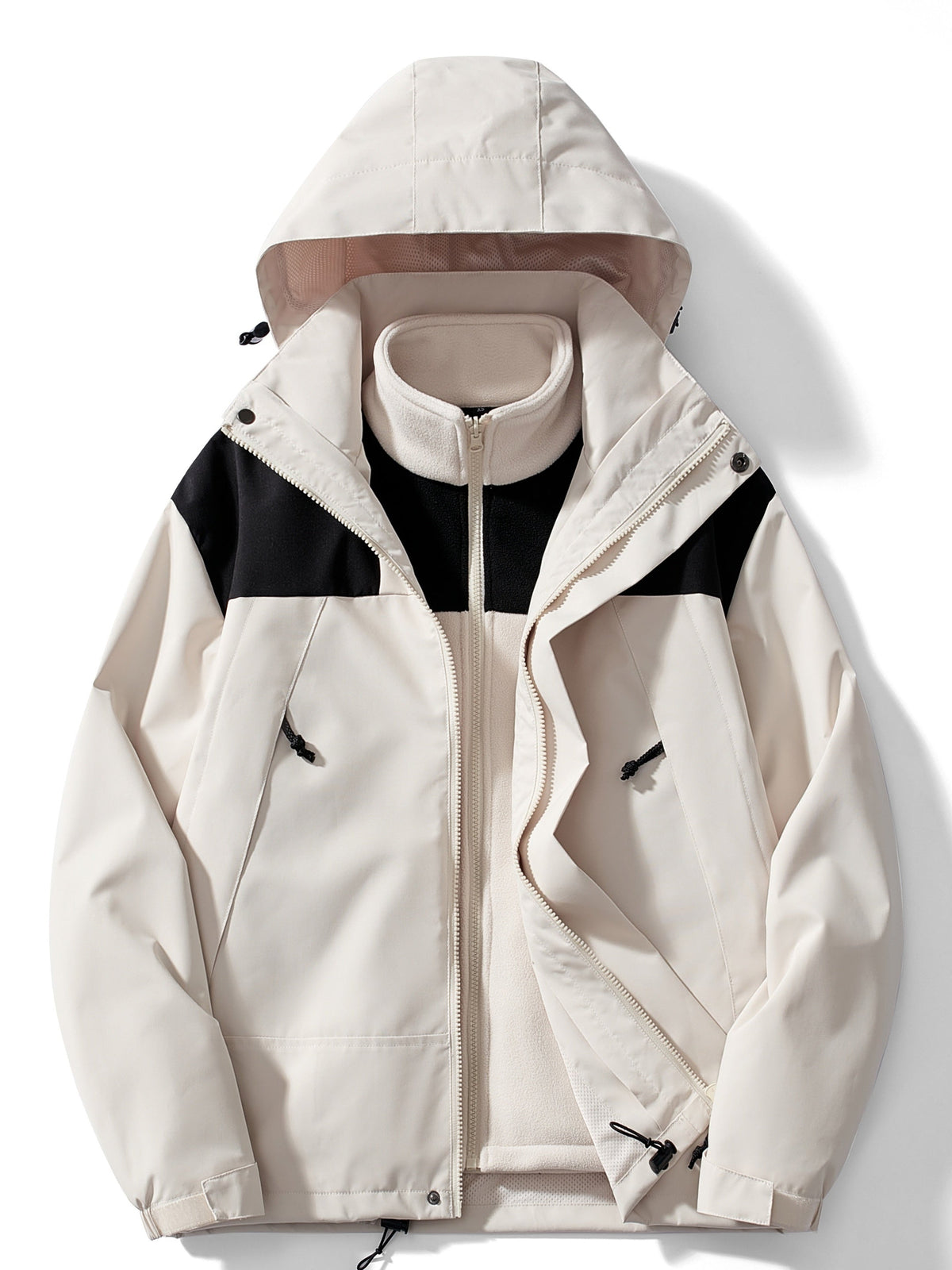 Linnea | Women's 3-in-1 Ski Jacket with Fleece Lining and Hood