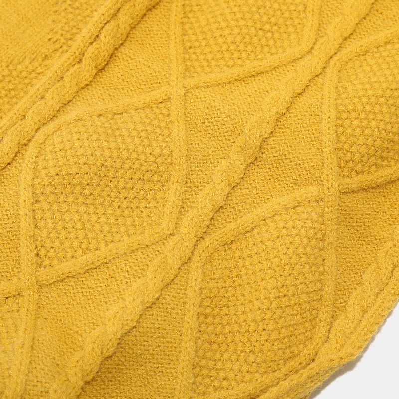 Ebbak | Women's Cable Knit Beanie, Scarf & Touchscreen Gloves Gift Set