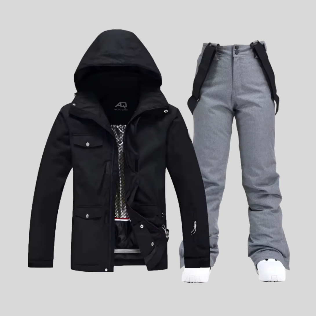 Nanna | Women's Two-Piece Ski Jacket & Trousers Set with Snow Gaiters