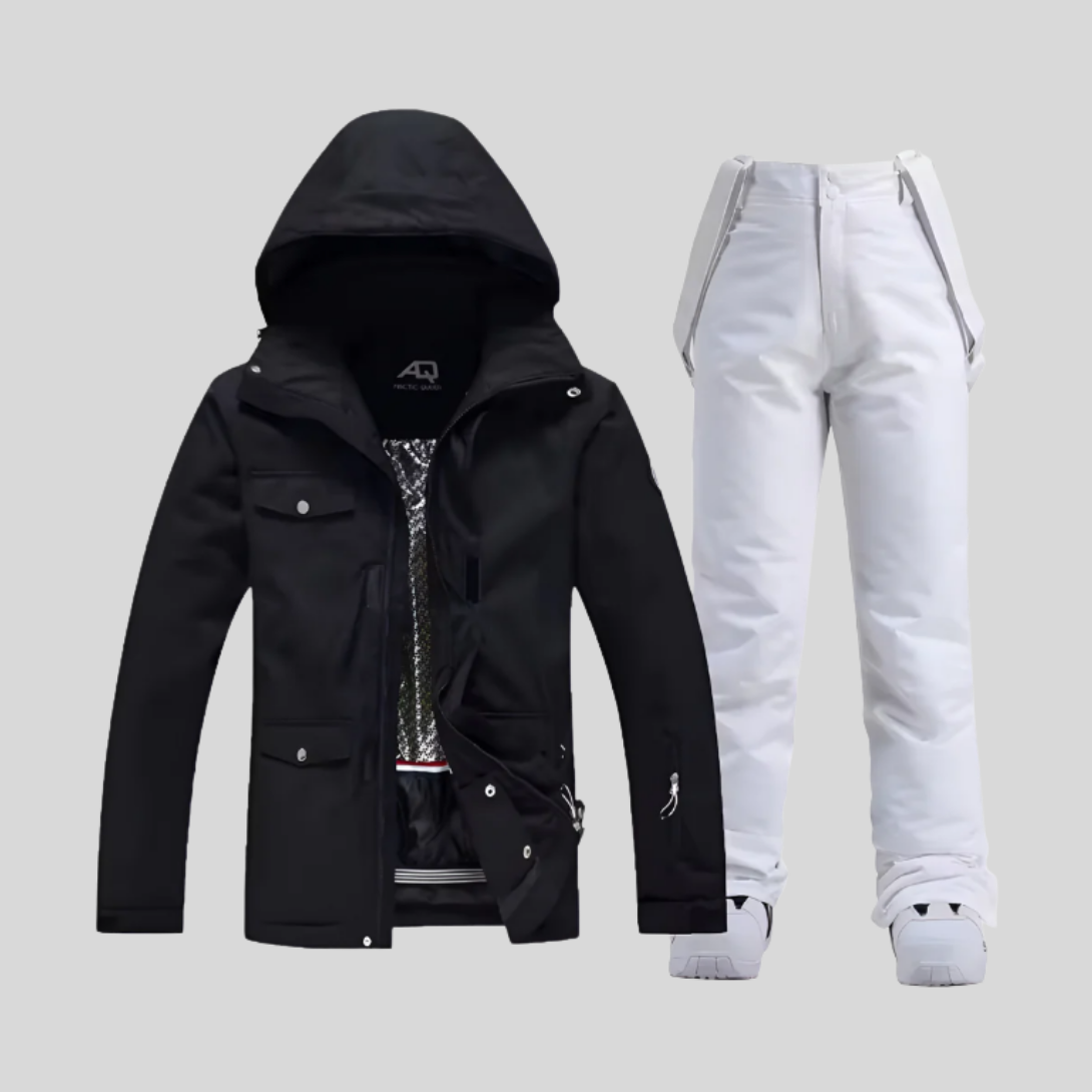 Nanna | Women's Two-Piece Ski Jacket & Trousers Set with Snow Gaiters
