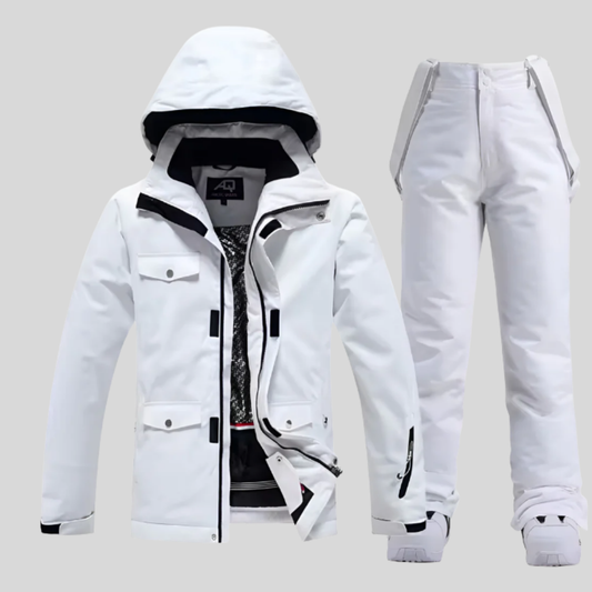 Nanna | Women's Two-Piece Ski Jacket & Trousers Set with Snow Gaiters