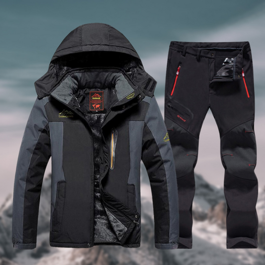Ellie | Women's Waterproof Ski Suit – Warm Fleece-Lined Jacket & Trousers