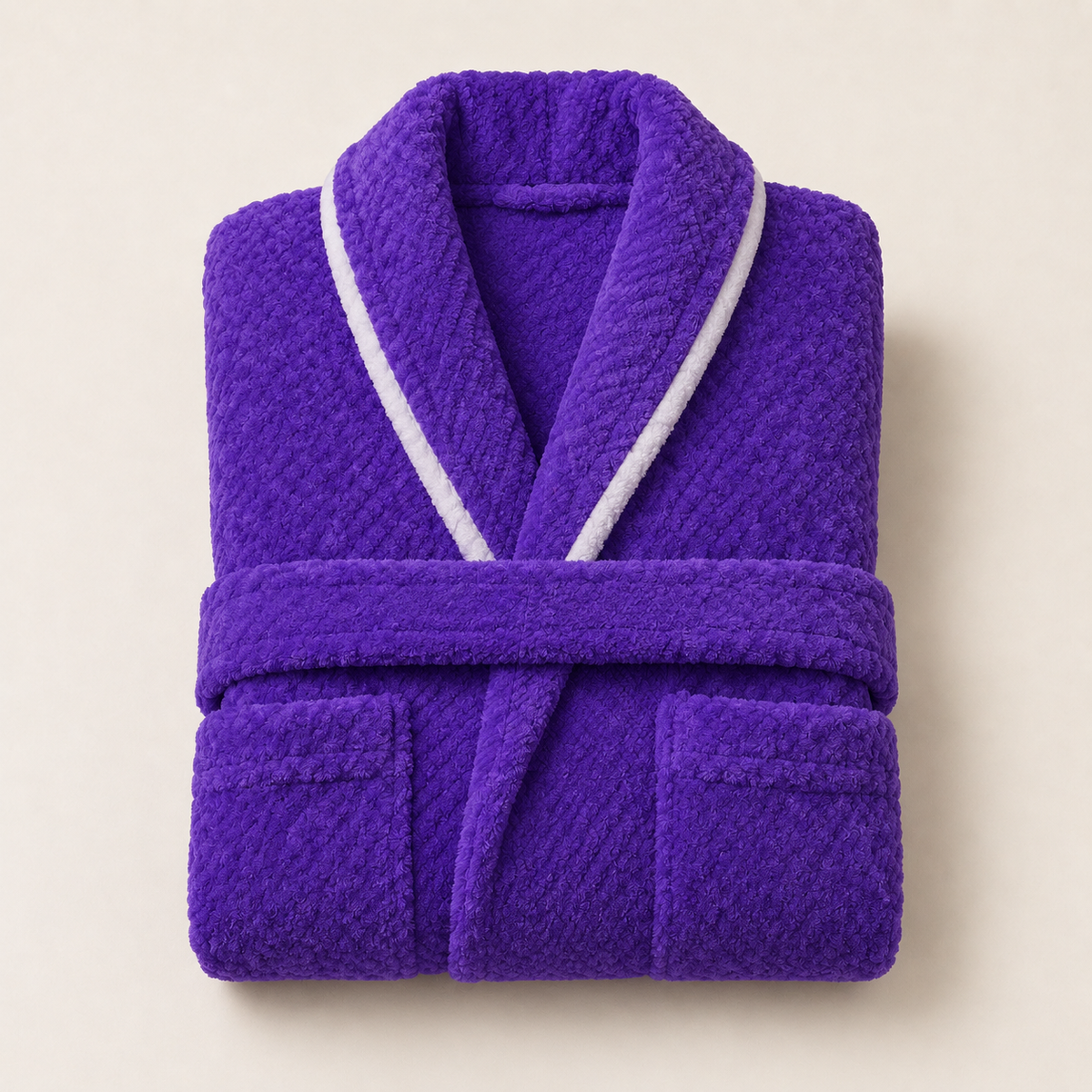 Tamsin | Women's Long Fleece Dressing Gown with Shawl Collar