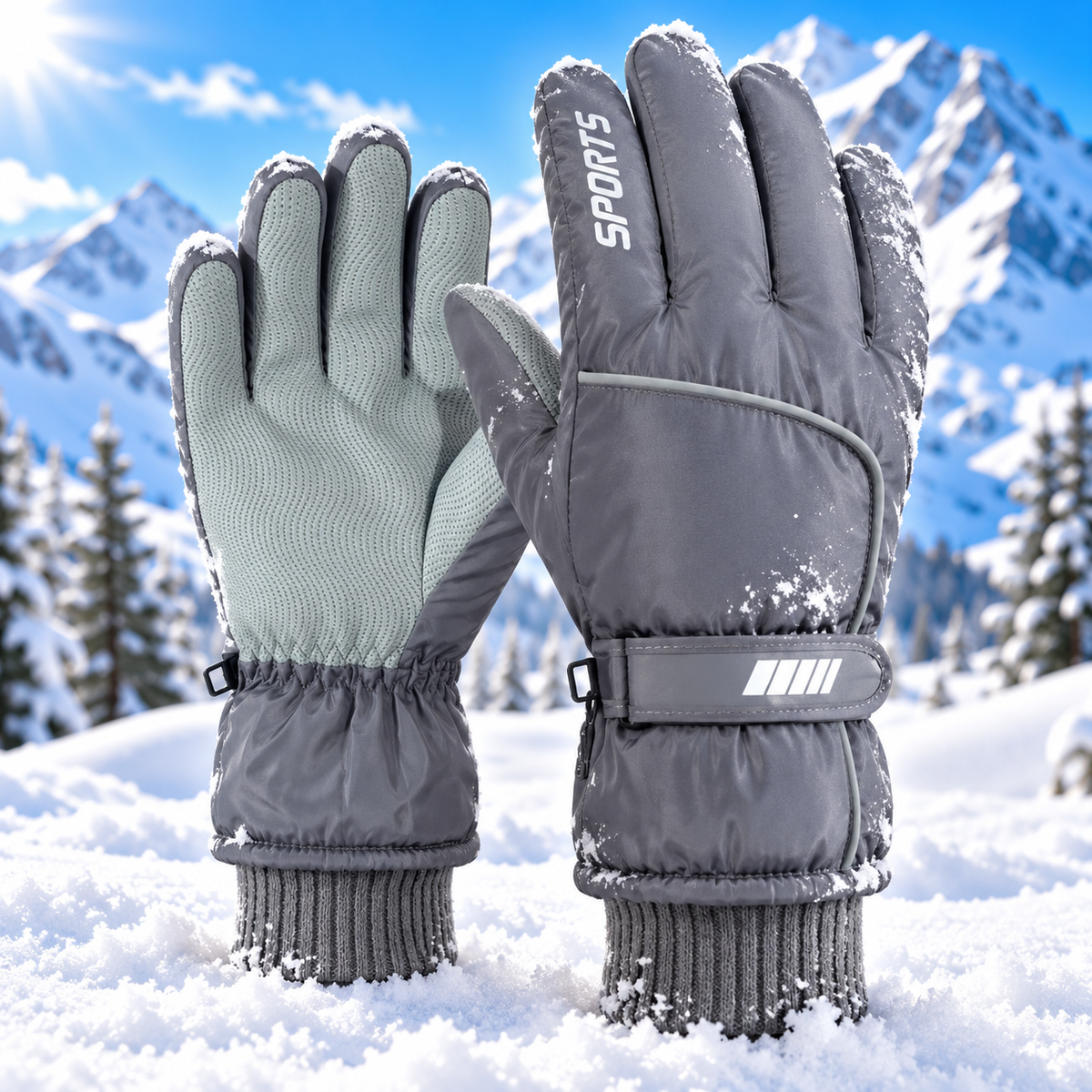 Siri | Women's Insulated Touchscreen Ski Gloves