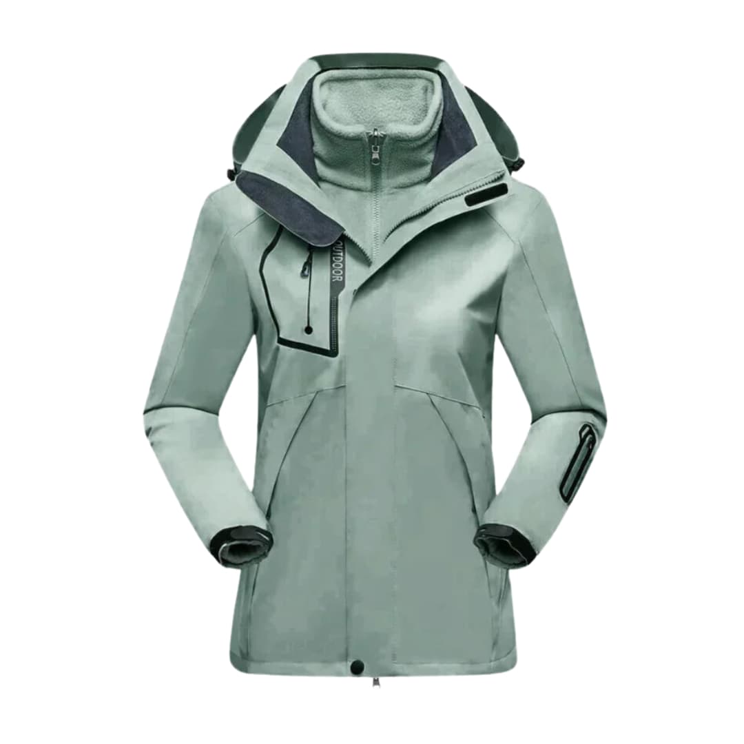 Marit | Women's Ski Jacket with Removable Lining & High Collar