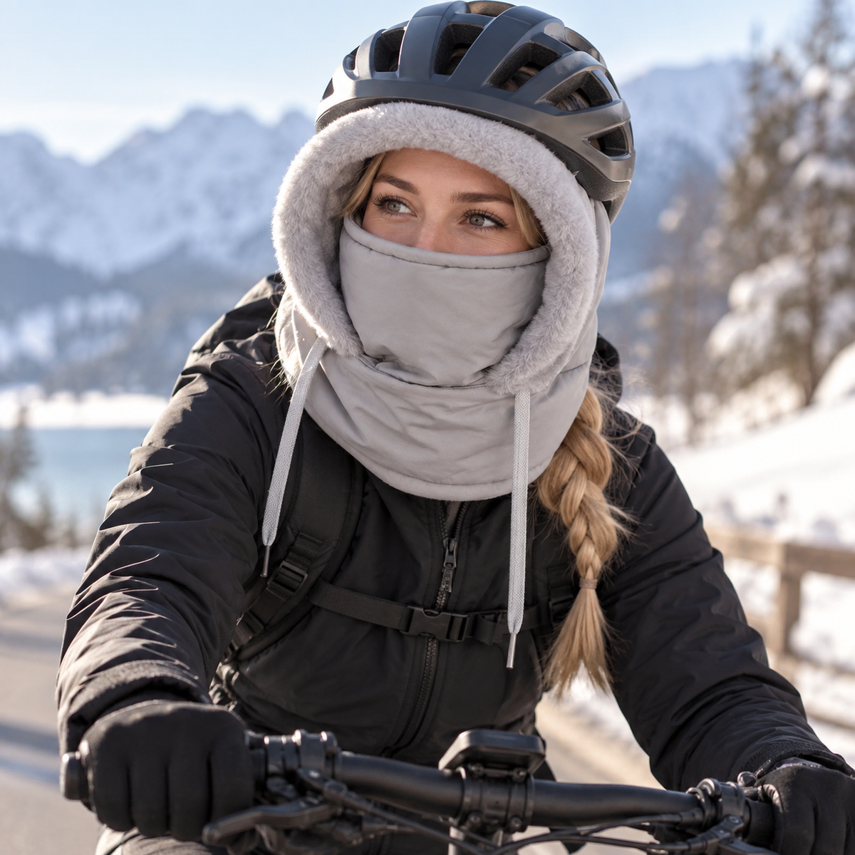 Karin | Windproof Thermal Balaclava with Integrated Face Mask