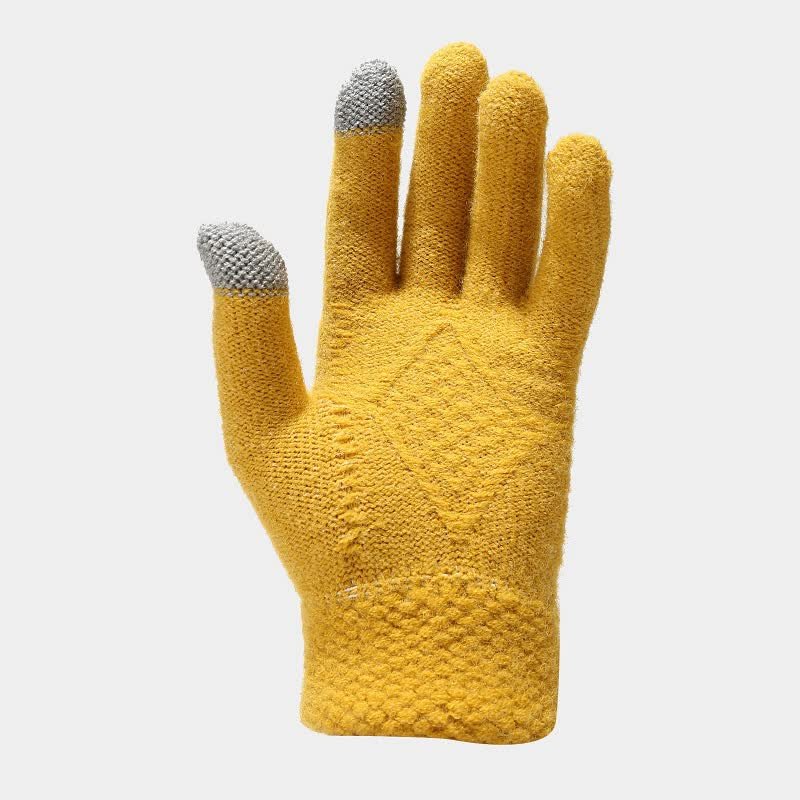 Ebbak | Women's Cable Knit Beanie, Scarf & Touchscreen Gloves Gift Set