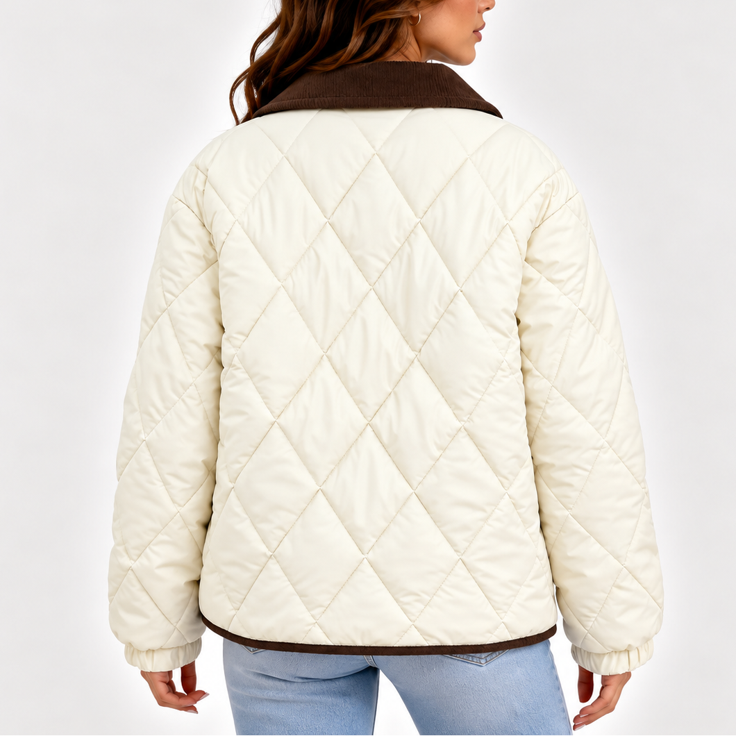 Sorrel | Women's Quilted Puffer Jacket with Corduroy Collar