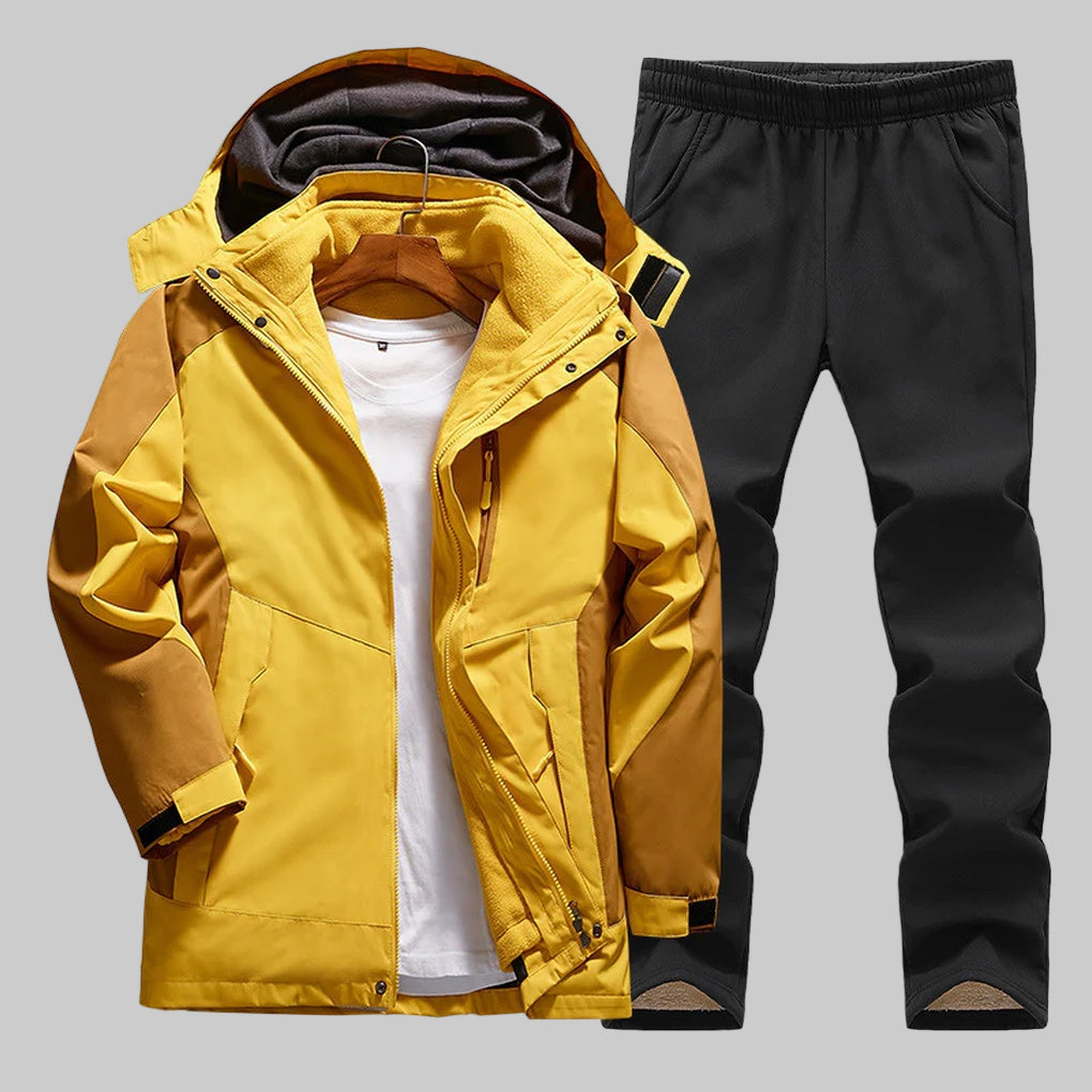 Tilly | Women's 3-in-1 Ski Suit – Hooded Jacket with Zip-In Liner & Trousers