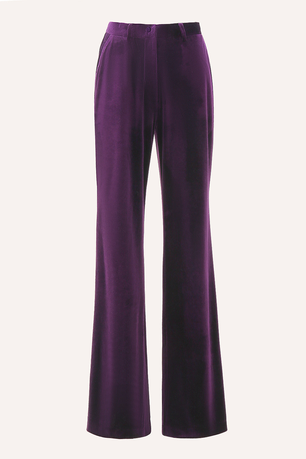 Rosamund | Women's Velvet Two-Piece Suit with Peak Lapel Blazer