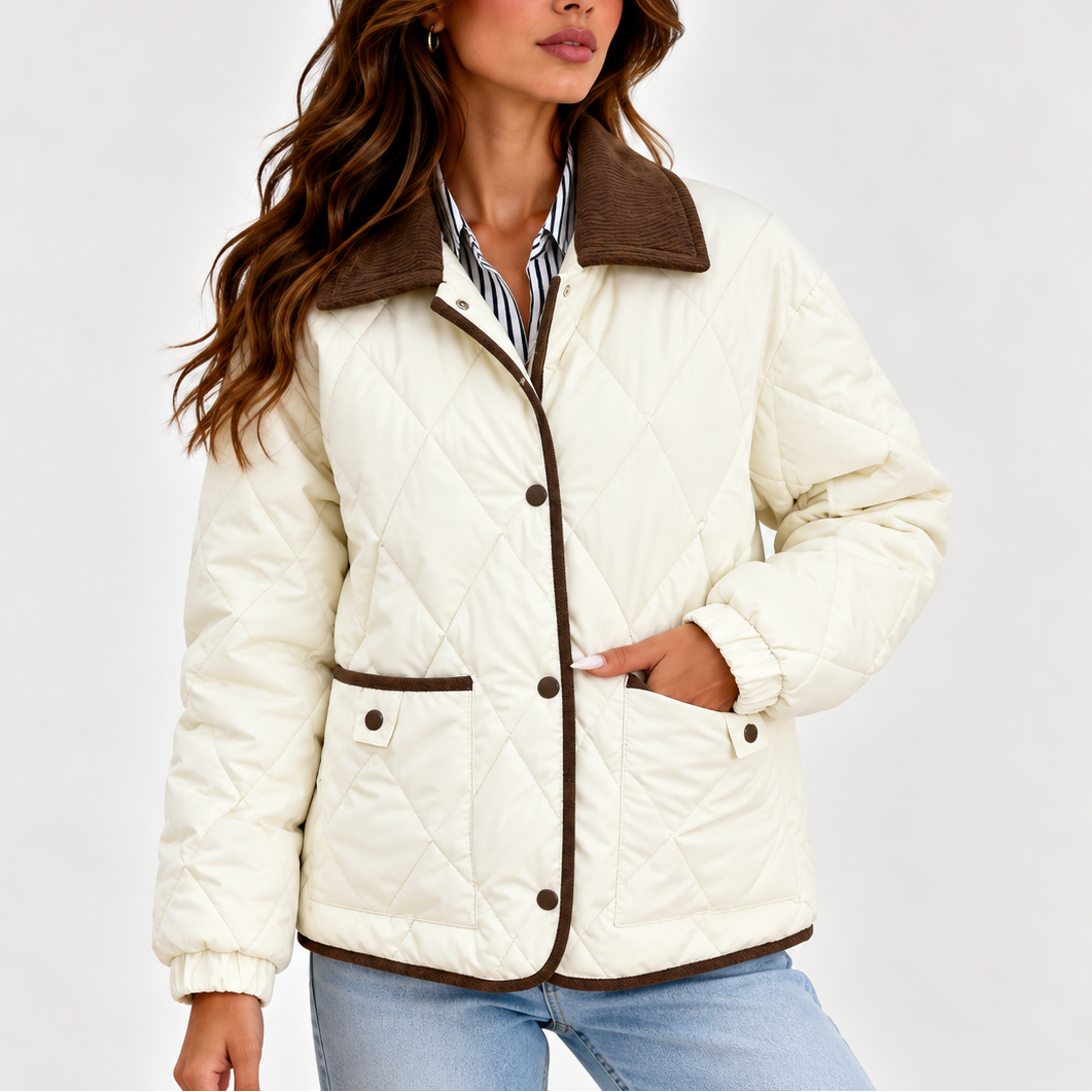 Sorrel | Women's Quilted Puffer Jacket with Corduroy Collar