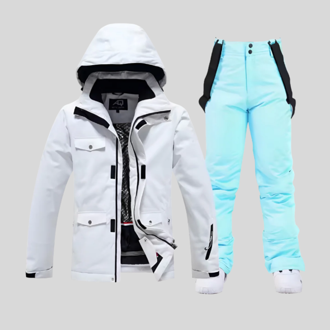 Nanna | Women's Two-Piece Ski Jacket & Trousers Set with Snow Gaiters