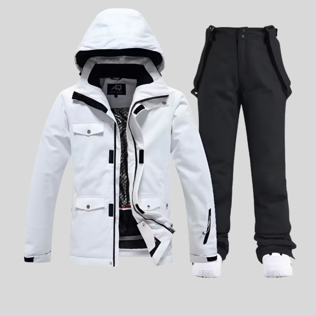 Nanna | Women's Two-Piece Ski Jacket & Trousers Set with Snow Gaiters