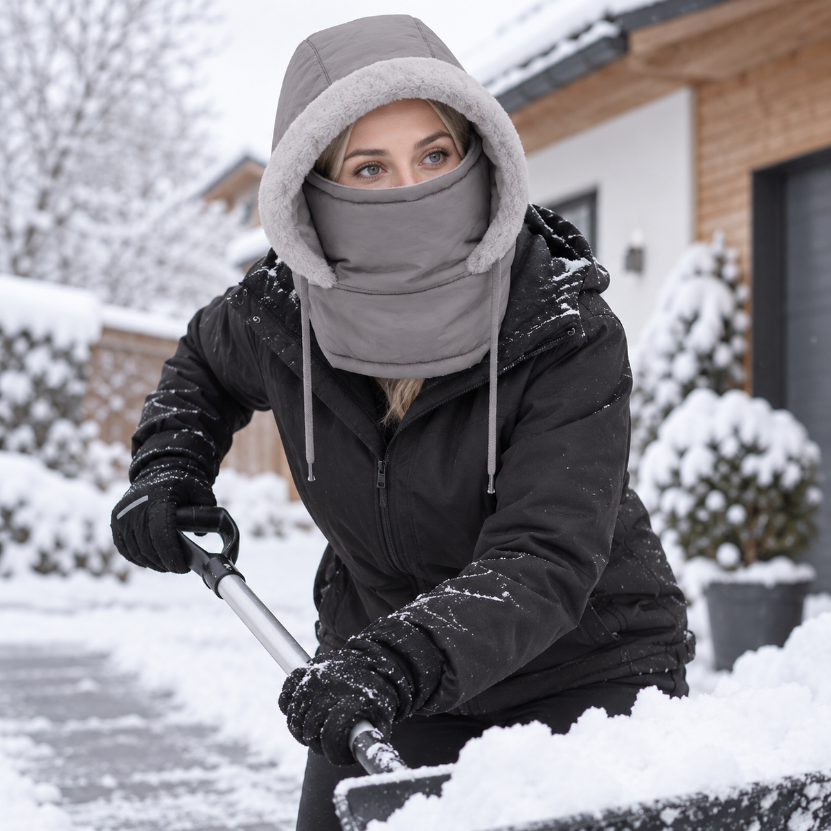 Karin | Windproof Thermal Balaclava with Integrated Face Mask