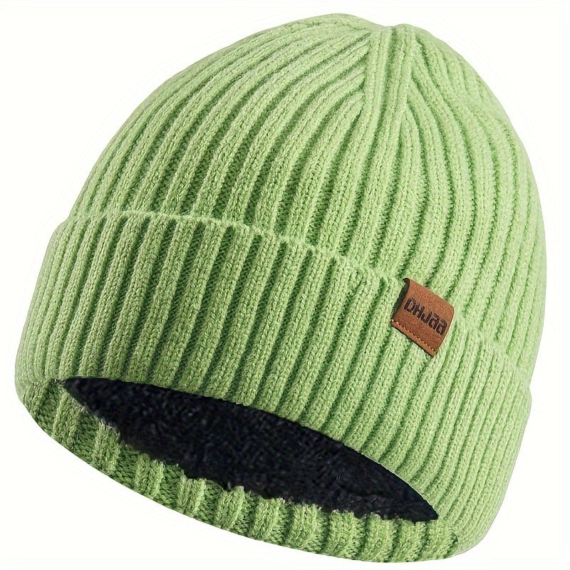 Hazel | Women's Hat, Scarf & Gloves Set – Ribbed Knit Winter Accessories