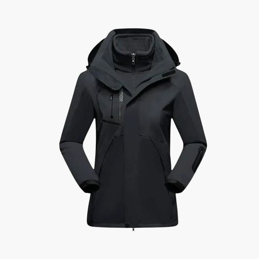 Marit | Women's Ski Jacket with Removable Lining & High Collar
