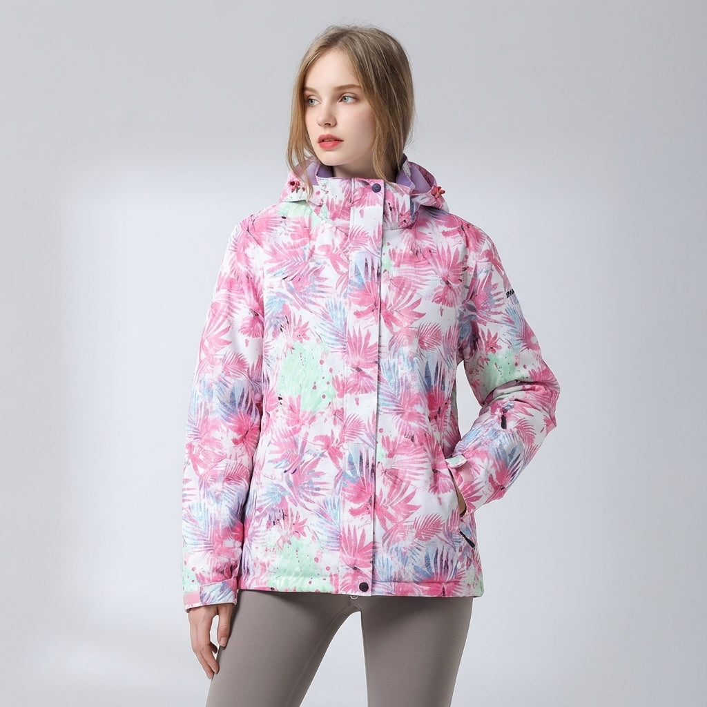Glenys | Women's Hooded Ski Jacket with Insulating Lining