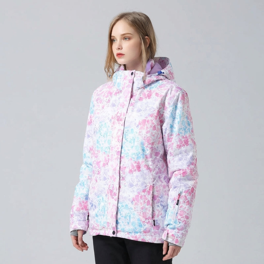 Glenys | Women's Hooded Ski Jacket with Insulating Lining