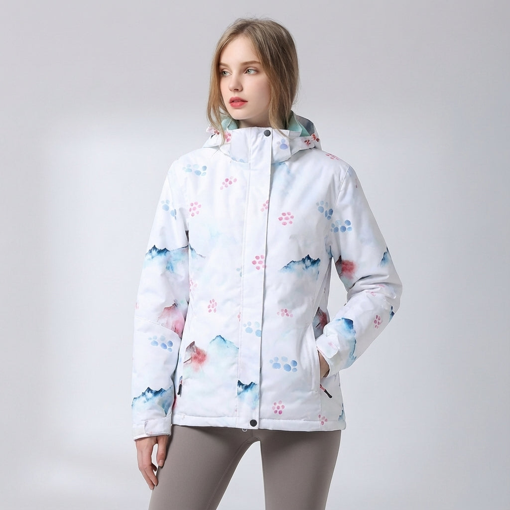 Glenys | Women's Hooded Ski Jacket with Insulating Lining
