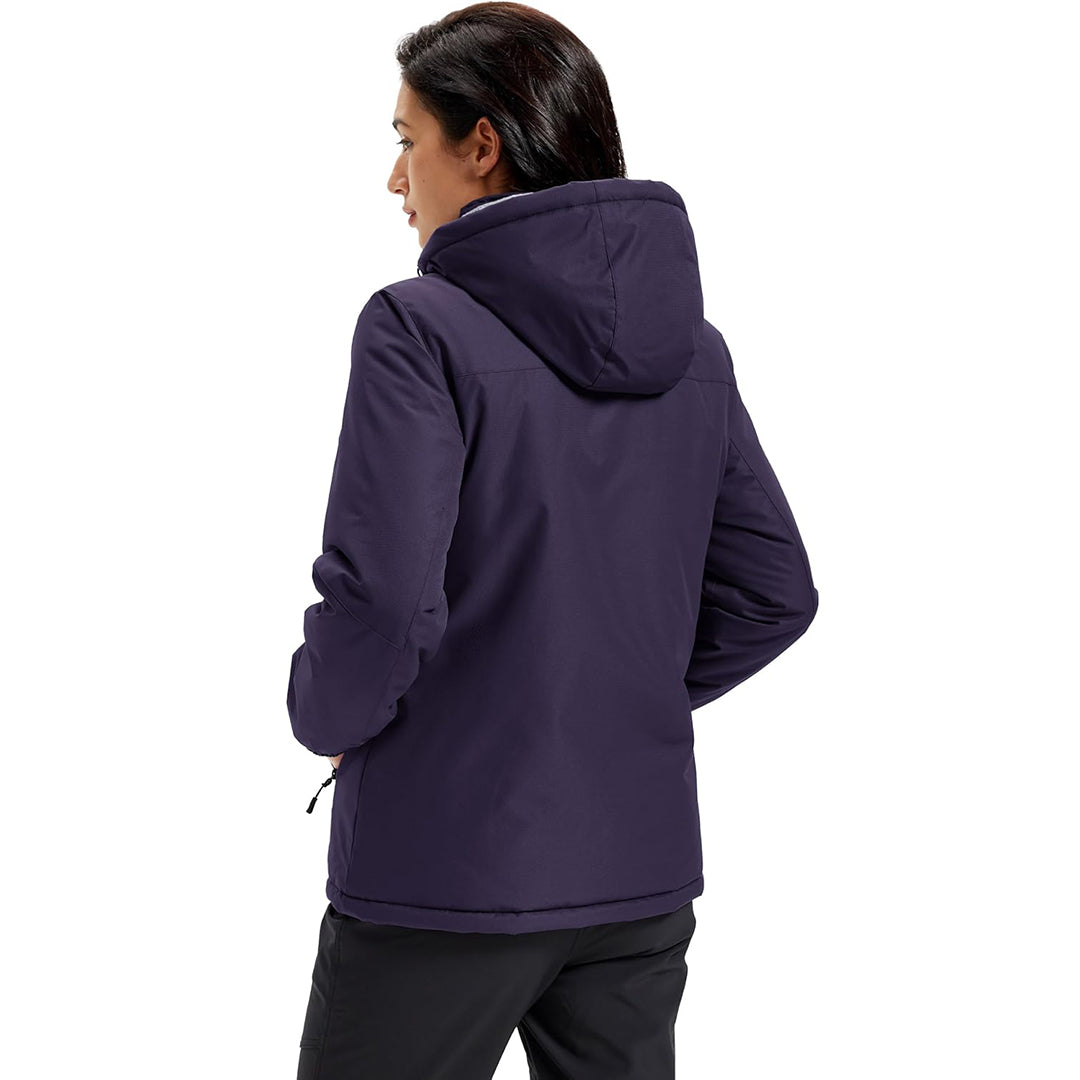 Oriel | Women's Insulated Waterproof Ski Jacket with Detachable Hood