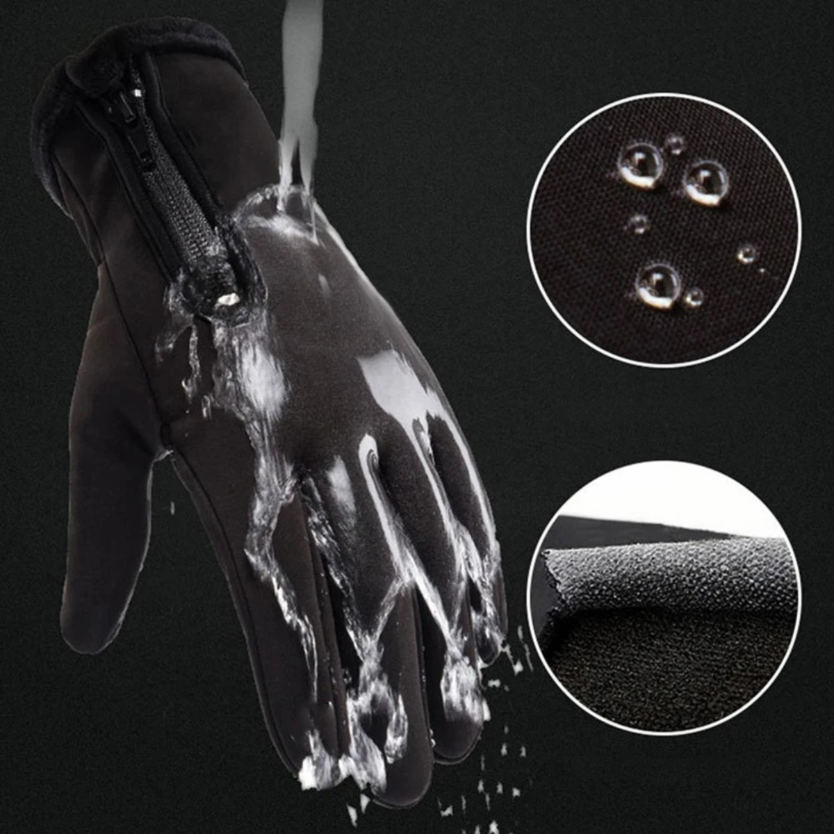Aisling | Touchscreen Thermal Winter Gloves – Waterproof & Windproof