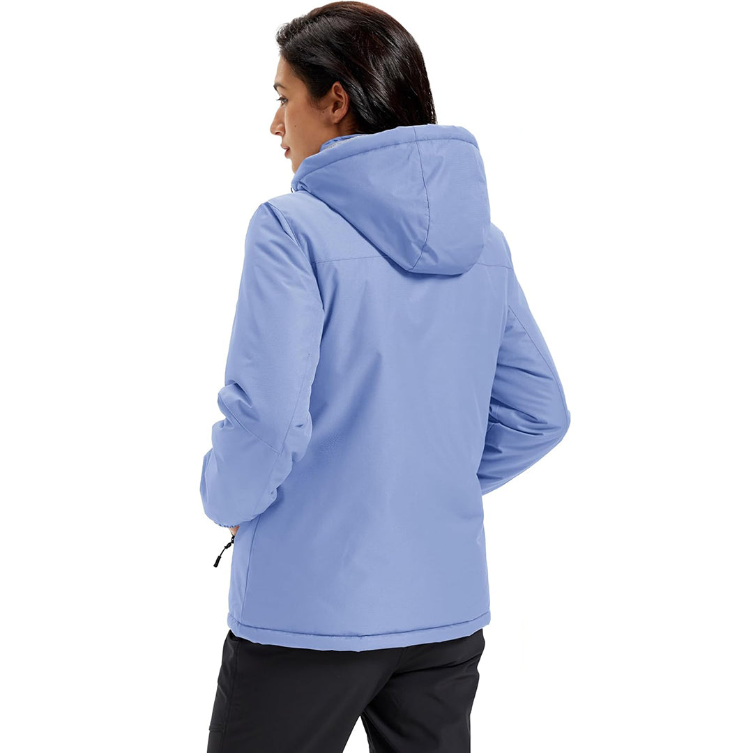 Oriel | Women's Insulated Waterproof Ski Jacket with Detachable Hood