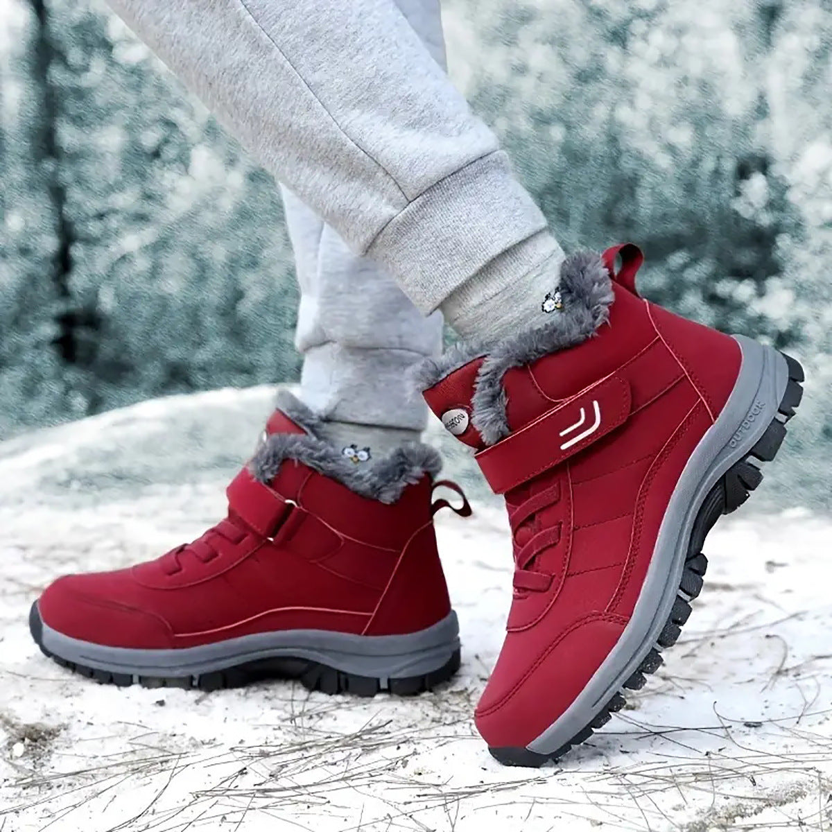 Yrsa | Waterproof Snow Boots Fleece-Lined