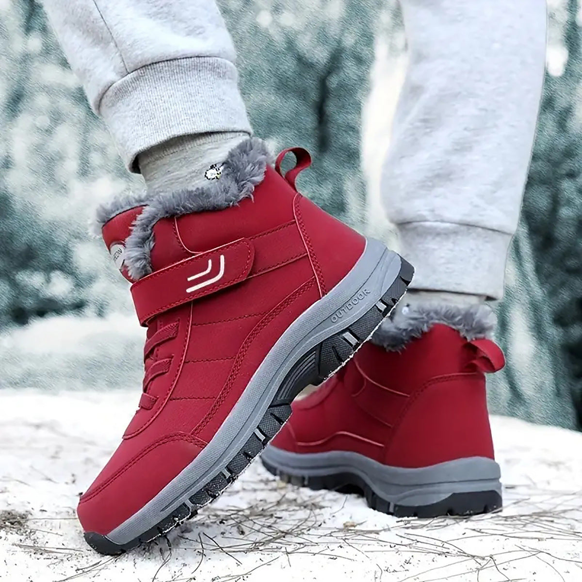 Yrsa | Waterproof Snow Boots Fleece-Lined