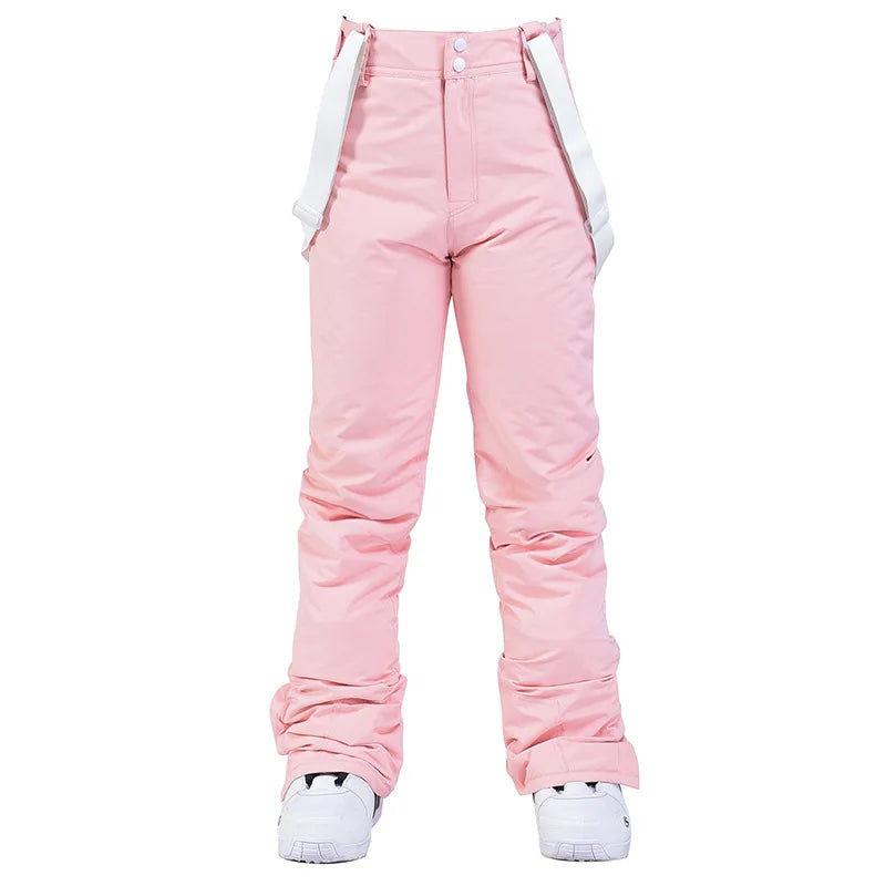 Helga | Women's Waterproof Insulated Ski Trousers with Adjustable Braces