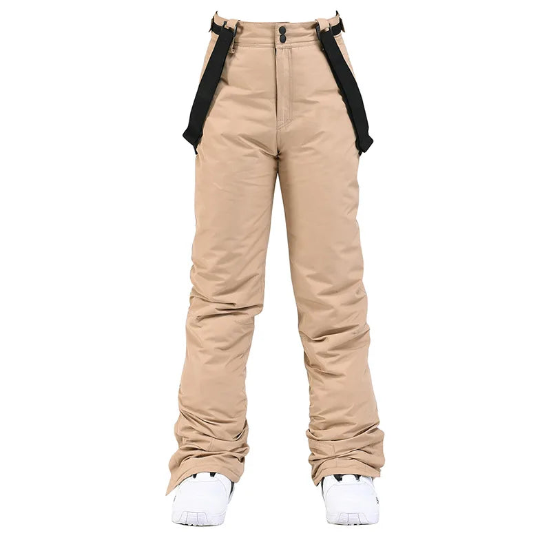 Helga | Women's Waterproof Insulated Ski Trousers with Adjustable Braces