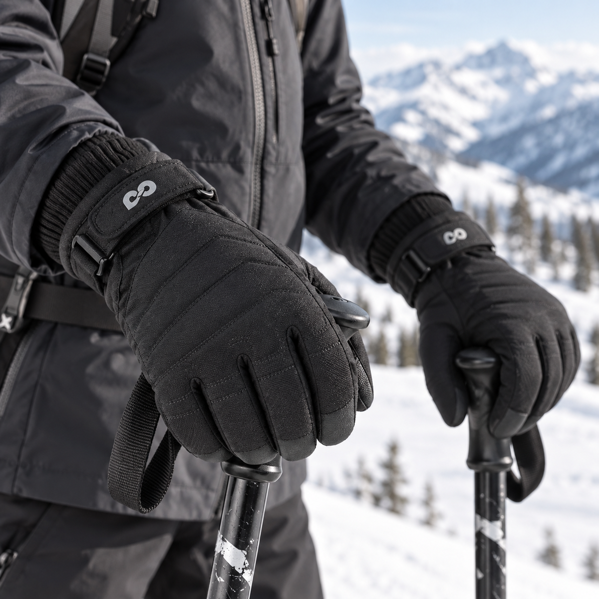 Idun | Women's Touchscreen Ski Gloves with Adjustable Wrist