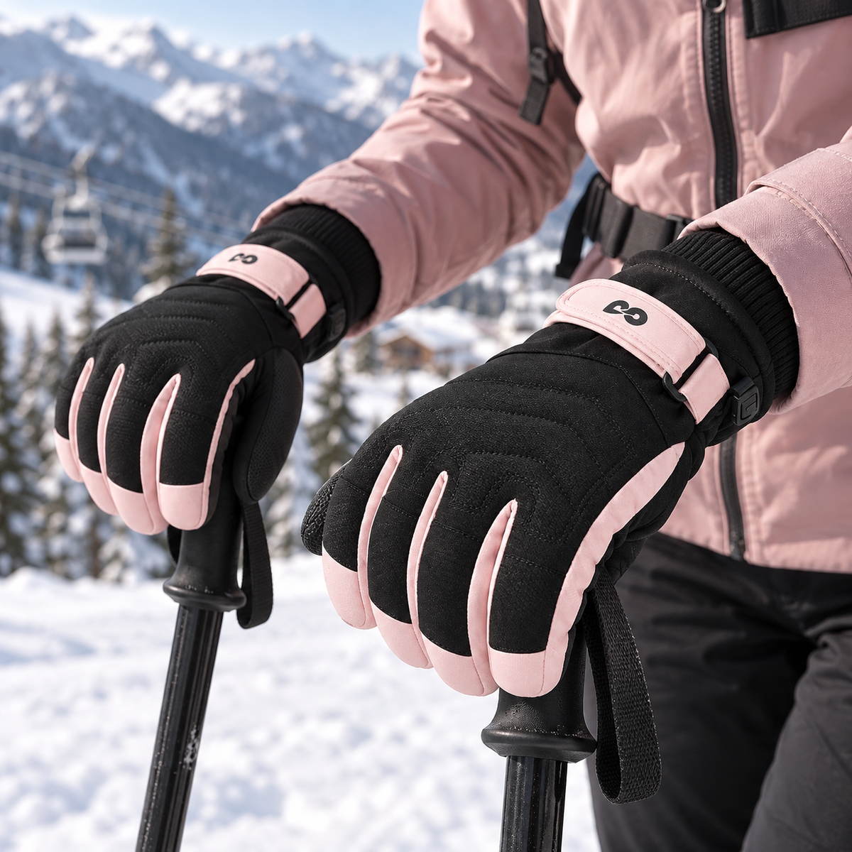 Idun | Women's Touchscreen Ski Gloves with Adjustable Wrist