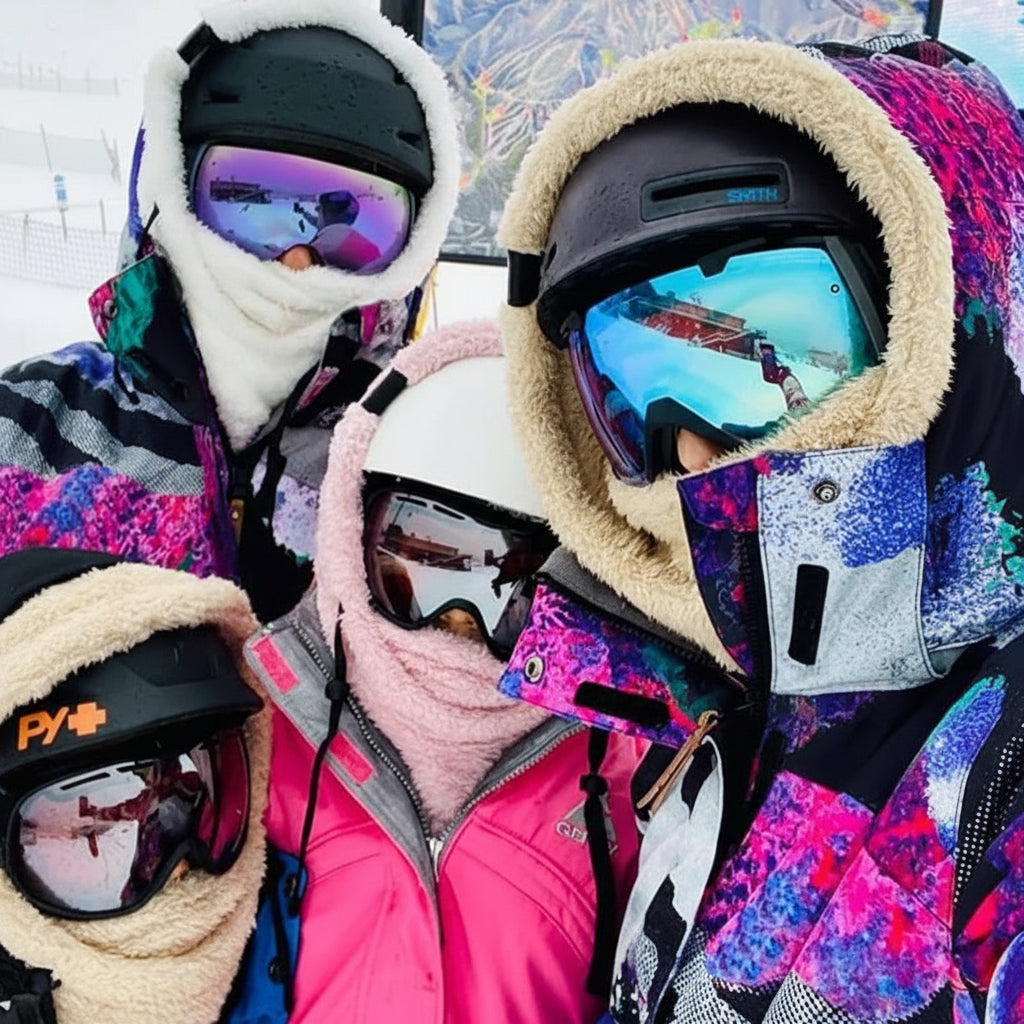 Dagny | Fleece Balaclava Ski Mask with Windproof Full Face Cover