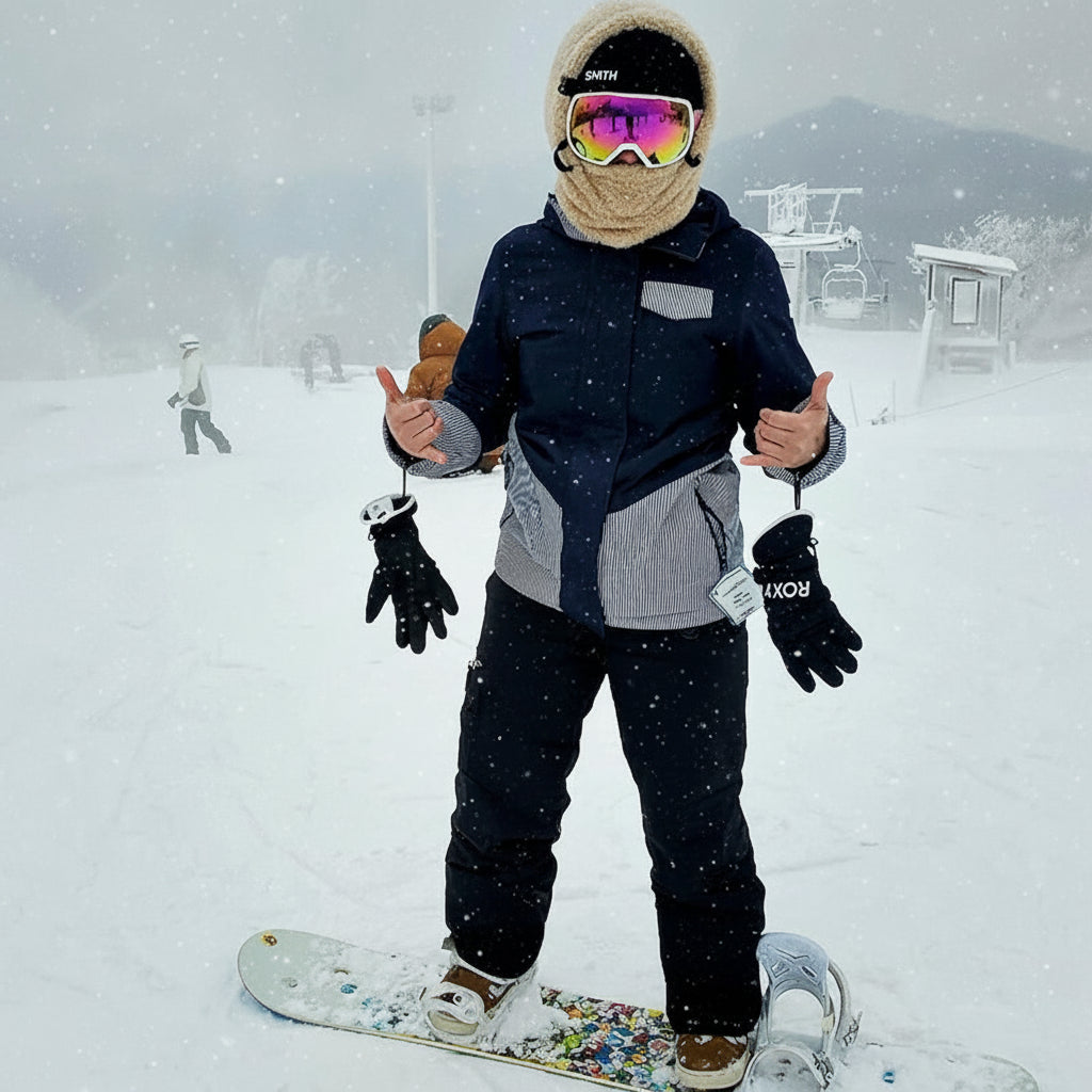 Dagny | Fleece Balaclava Ski Mask with Windproof Full Face Cover