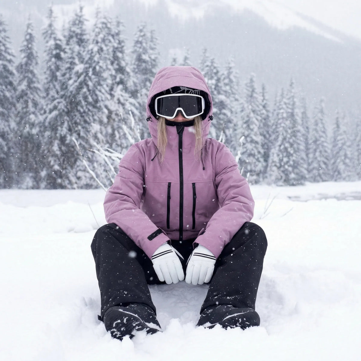 Mairead | Hooded Ski & Snowboard Jacket – Wind and Snow Resistant