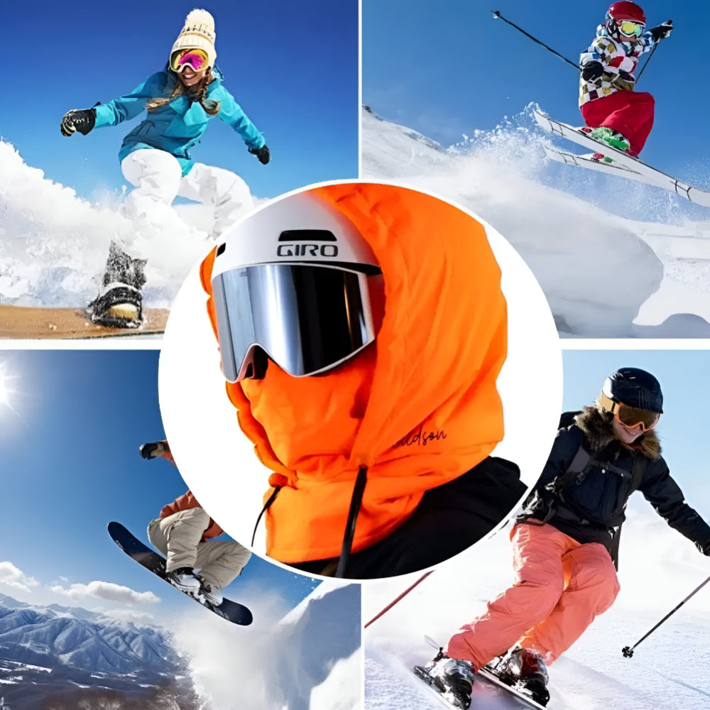 Frida | Ski Mask Hood – Full Face & Neck Cover for Winter Sports