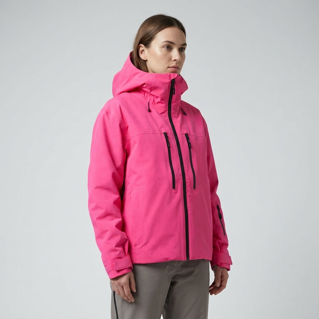 Gwyneth | Women's Sporty Ski Jacket with Hood & Thermal Lining