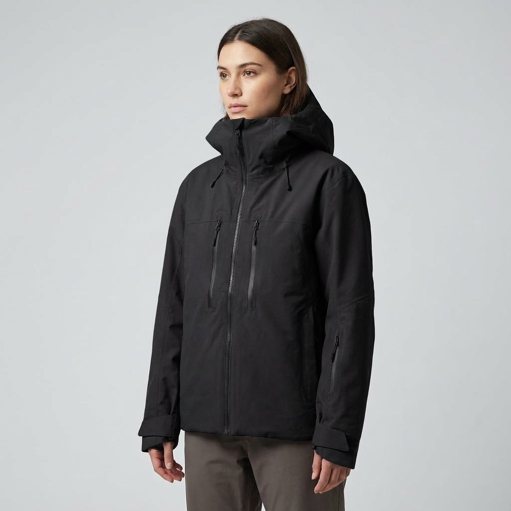 Gwyneth | Women's Sporty Ski Jacket with Hood & Thermal Lining