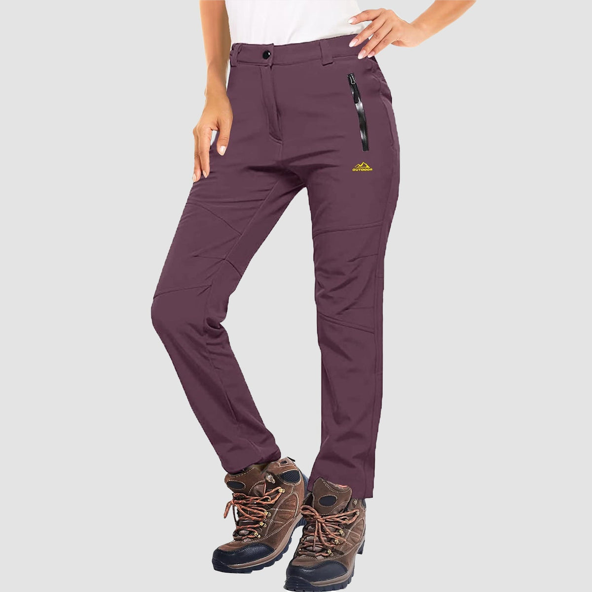 Bodil | Women's Fleece Lined Water-Resistant Ski Trousers