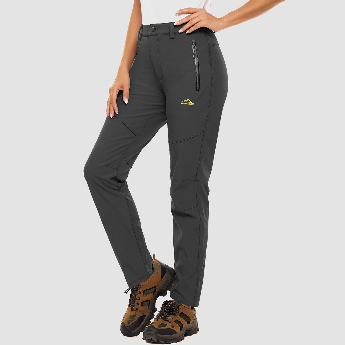 Bodil | Women's Fleece Lined Water-Resistant Ski Trousers