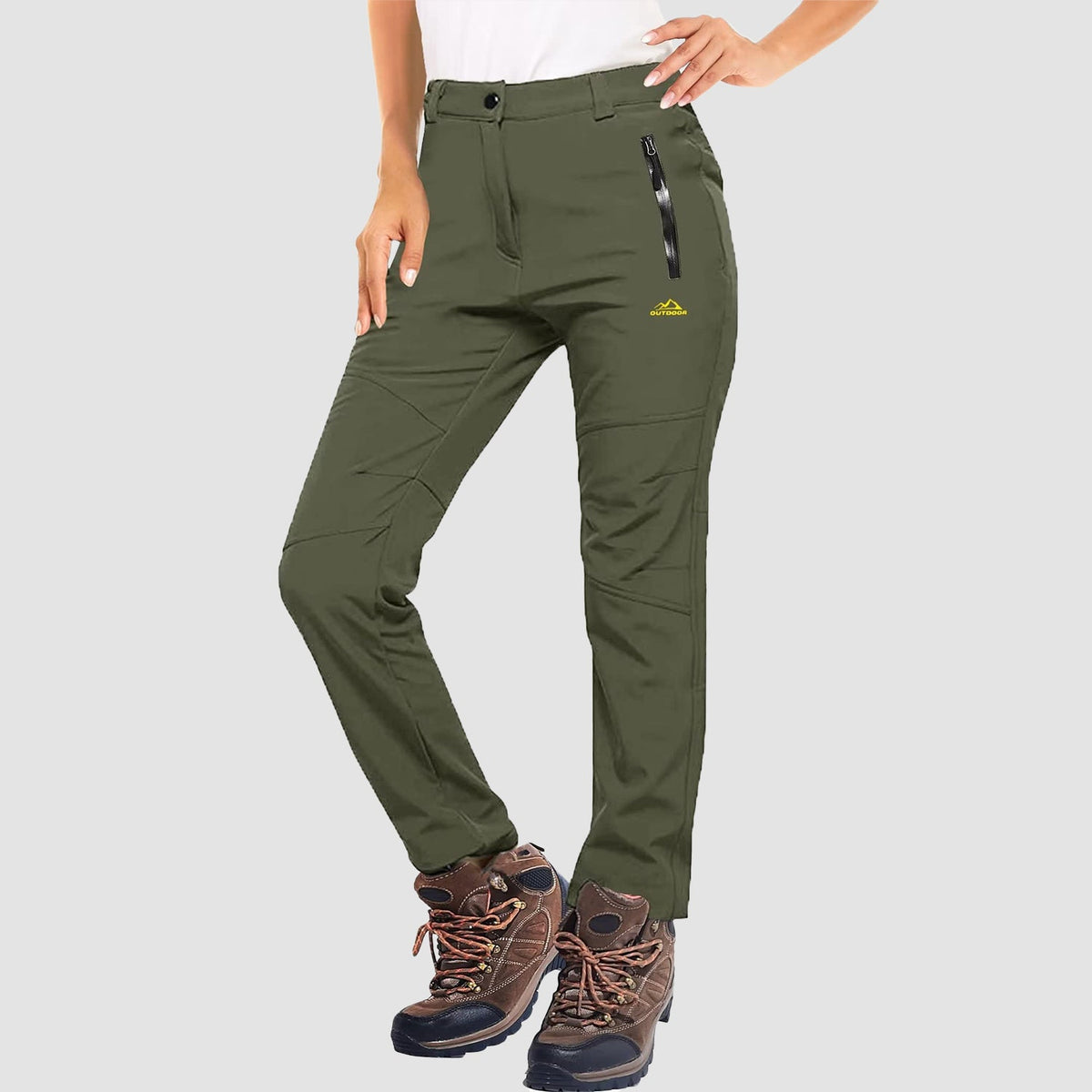 Bodil | Women's Fleece Lined Water-Resistant Ski Trousers