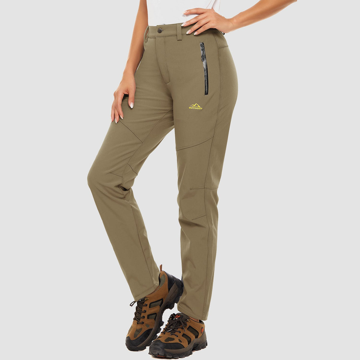 Bodil | Women's Fleece Lined Water-Resistant Ski Trousers