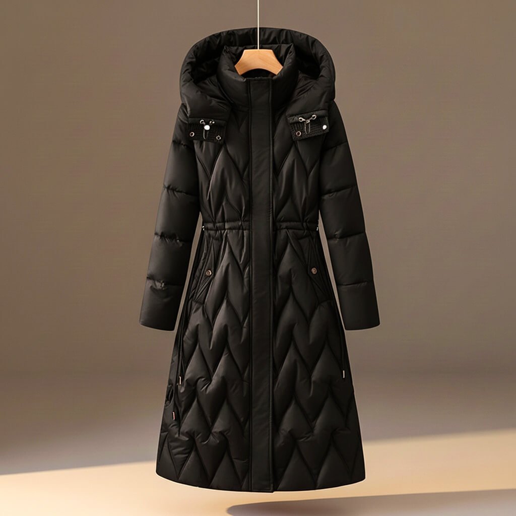 Petra | Women's Longline Ski Jacket with Hood