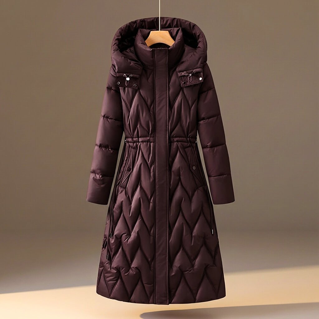 Petra | Women's Longline Ski Jacket with Hood