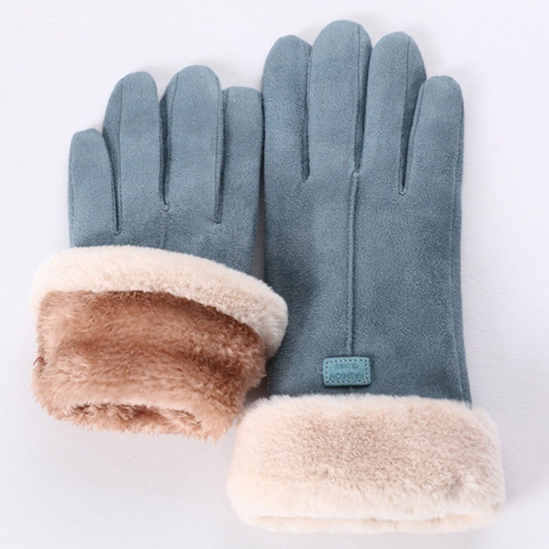 Saskia | Women's Fleece-Lined Touchscreen Winter Gloves